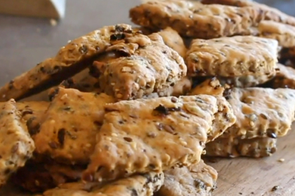 Crackers au plantain - Recette plantes sauvages OUMBI.fr