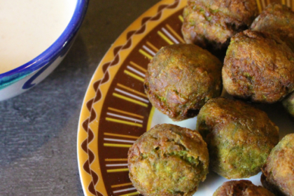 L'Achillée de A à Z - falafels aux fèves et à l'achillée