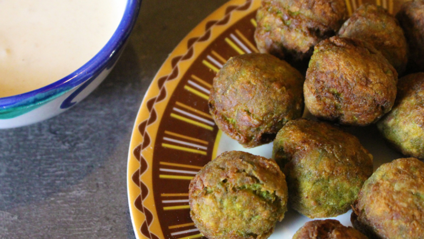 L'Achillée de A à Z - falafels aux fèves et à l'achillée